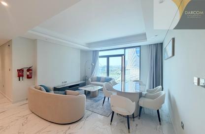 Apartment - 1 Bedroom - 2 Bathrooms for rent in Lusail Marina Heights - Marina District - Lusail Apartment - 1 Bedroom - 2 Bathrooms for rent in Lusail Marina Heights - Marina District - Lusail