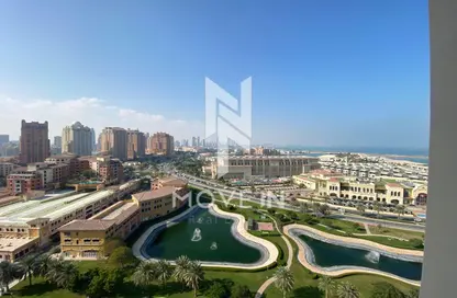 Hotel Apartments - 1 Bedroom - 1 Bathroom for rent in Viva Central - Viva Bahriyah - The Pearl Island - Doha