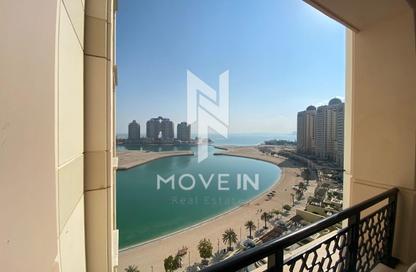 Hotel Apartments - 1 Bedroom - 1 Bathroom for rent in Viva Central - Viva Bahriyah - The Pearl Island - Doha