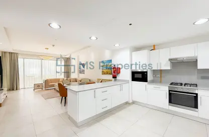Apartment - 1 Bedroom - 1 Bathroom for rent in Lusail Marina Heights - Marina District - Lusail