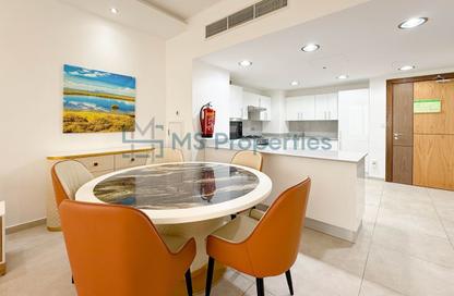 Apartment - 1 Bedroom - 1 Bathroom for rent in Lusail Marina Heights - Marina District - Lusail