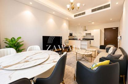 Apartment - 2 Bedrooms - 2 Bathrooms for rent in Lusail Marina Heights - Marina District - Lusail