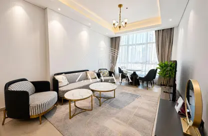 Apartment - 2 Bedrooms - 2 Bathrooms for rent in Lusail Marina Heights - Marina District - Lusail