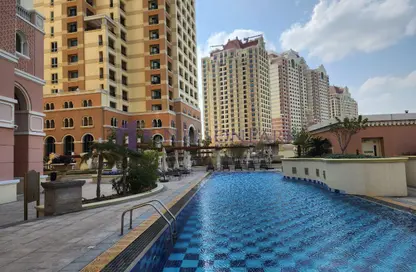 Apartment - Studio - 1 Bathroom for rent in West Porto Drive - Porto Arabia - The Pearl Island - Doha