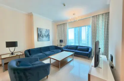Apartment - 3 Bedrooms - 3 Bathrooms for rent in West Bay Tower - West Bay - West Bay - Doha