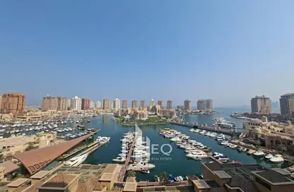 Apartment - 2 Bedrooms - 3 Bathrooms for rent in West Porto Drive - Porto Arabia - The Pearl Island - Doha