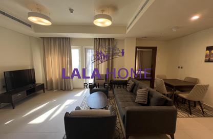 Apartment - 1 Bedroom - 2 Bathrooms for rent in Lusail Marina Heights - Marina District - Lusail Apartment - 1 Bedroom - 2 Bathrooms for rent in Lusail Marina Heights - Marina District - Lusail