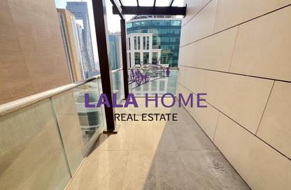 Apartment - 1 Bedroom - 2 Bathrooms for rent in Lusail Marina Heights - Marina District - Lusail Apartment - 1 Bedroom - 2 Bathrooms for rent in Lusail Marina Heights - Marina District - Lusail