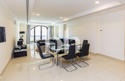 Apartment - 1 Bedroom - 2 Bathrooms for rent in West Porto Drive - Porto Arabia - The Pearl Island - Doha