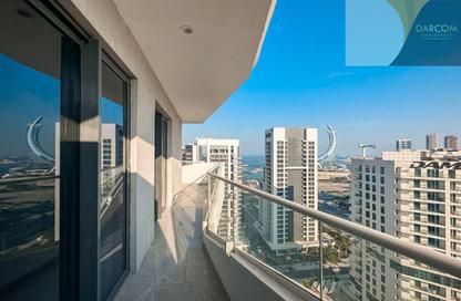 Apartment - 2 Bedrooms - 3 Bathrooms for rent in Lusail Marina Heights - Marina District - Lusail