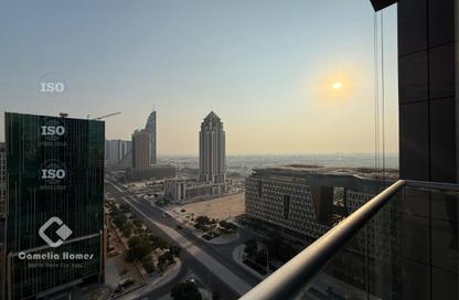 Apartment - 2 Bedrooms - 4 Bathrooms for rent in Lusail Marina Heights - Marina District - Lusail