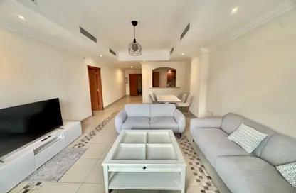 شقة - غرفة نوم - 2 حمامات للايجار في طريق بورتو الشرقي - بورتو أرابيا - جزيرة اللؤلؤة - الدوحة