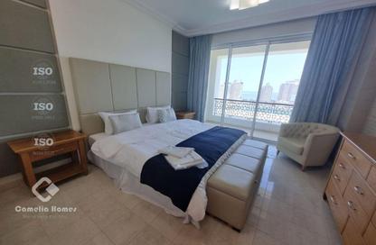 Apartment - 1 Bedroom - 2 Bathrooms for rent in Viva West - Viva Bahriyah - The Pearl Island - Doha