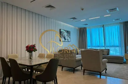 Apartment - 2 Bedrooms - 3 Bathrooms for rent in Zig Zag Tower B - Zig Zag Towers - West Bay - Doha