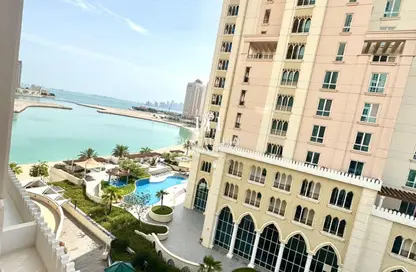 Apartment - 1 Bedroom - 2 Bathrooms for rent in Viva East - Viva Bahriyah - The Pearl Island - Doha