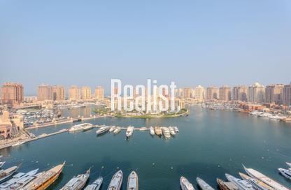 Apartment - Studio - 1 for rent in East Porto Drive - Porto Arabia - The Pearl Island - Doha