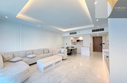 Apartment - 2 - 3 for rent in Lusail Marina Heights - Marina District - Lusail