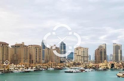 Apartment - 1 Bedroom - 2 Bathrooms for rent in East Porto Drive - Porto Arabia - The Pearl Island - Doha