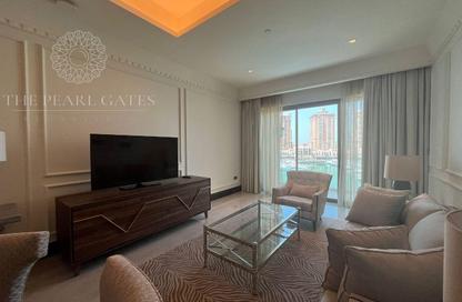 Apartment - 1 Bedroom - 2 Bathrooms for rent in The St. Regis Marsa Arabia Island - Marsa Arabia - The Pearl Island - Doha