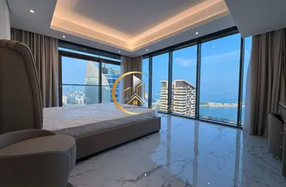 Apartment - 2 Bedrooms - 3 Bathrooms for rent in Lusail Marina Heights - Marina District - Lusail