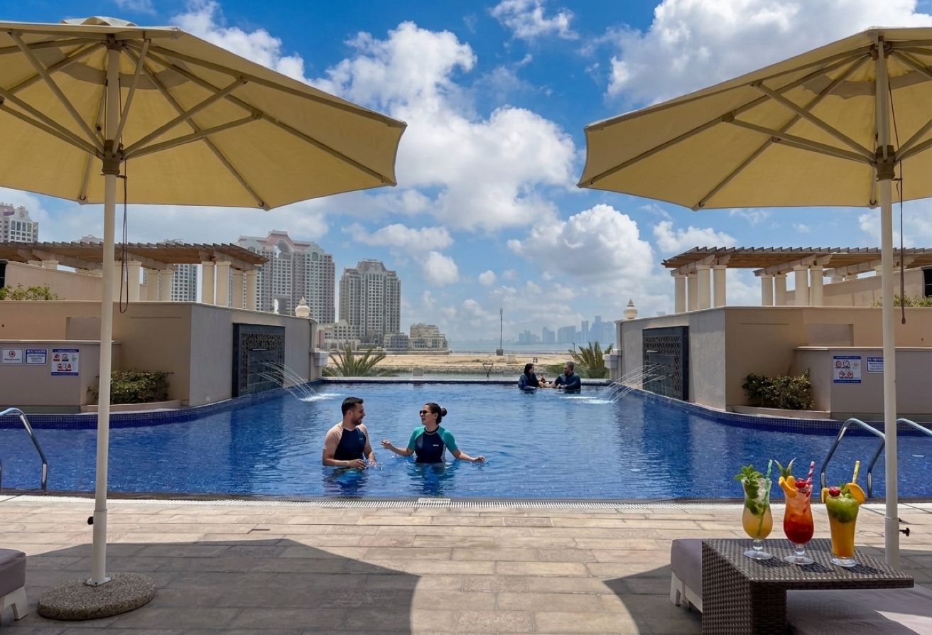 Elegant FF 1BHK + Office | Large Balcony | Viva B