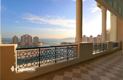 Penthouse - 7 Bedrooms for rent in Viva East - Viva Bahriyah - The Pearl Island - Doha