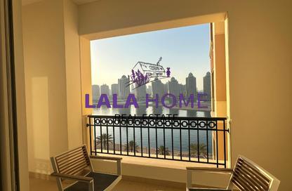 Apartment - 1 - 2 for rent in Viva East - Viva Bahriyah - The Pearl Island - Doha