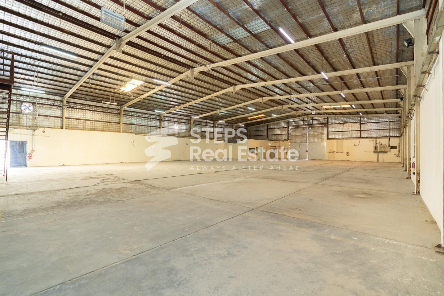 Spacious Warehouse for Rent in Industrial Area