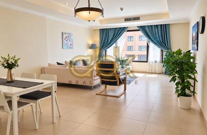 Apartment - 1 - 2 for rent in East Porto Drive - Porto Arabia - The Pearl Island - Doha