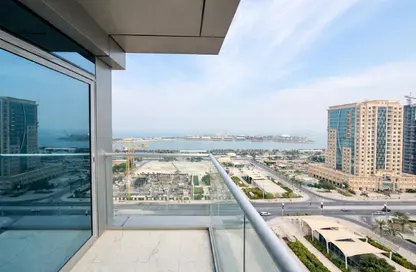 Apartment - 2 Bedrooms - 3 Bathrooms for rent in Lusail Marina Heights - Marina District - Lusail