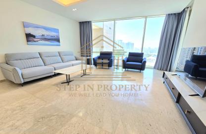 Apartment - 2 Bedrooms - 3 Bathrooms for rent in Lusail Marina Heights - Marina District - Lusail