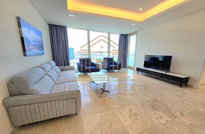 Apartment - 2 Bedrooms - 3 Bathrooms for rent in Lusail Marina Heights - Marina District - Lusail