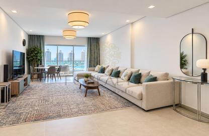 Apartment - 1 - 2 for rent in Viva West - Viva Bahriyah - The Pearl Island - Doha