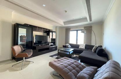 Apartment - 1 Bedroom - 2 Bathrooms for rent in East Porto Drive - Porto Arabia - The Pearl Island - Doha