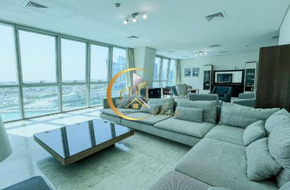 Apartment - 3 Bedrooms - 5 Bathrooms for rent in Zig Zag Tower A - Zig Zag Towers - West Bay - Doha Apartment - 3 Bedrooms - 5 Bathrooms for rent in Zig Zag Tower A - Zig Zag Towers - West Bay - Doha