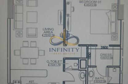 Apartment - 1 Bedroom - 2 Bathrooms for sale in Seef Lusail Tower 1 - Seef Lusail - Lusail City - Lusail Apartment - 1 Bedroom - 2 Bathrooms for sale in Seef Lusail Tower 1 - Seef Lusail - Lusail City - Lusail