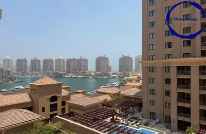 Apartment - 1 Bedroom - 1 Bathroom for rent in East Porto Drive - Porto Arabia - The Pearl Island - Doha