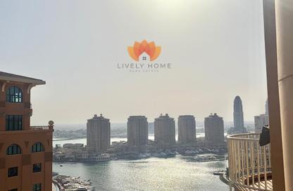 Apartment - 1 Bedroom - 2 Bathrooms for sale in Porto Arabia Townhouses - Porto Arabia - The Pearl Island - Doha