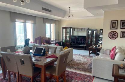 Apartment - 3 Bedrooms - 5 Bathrooms for rent in West Porto Drive - Porto Arabia - The Pearl Island - Doha Apartment - 3 Bedrooms - 5 Bathrooms for rent in West Porto Drive - Porto Arabia - The Pearl Island - Doha