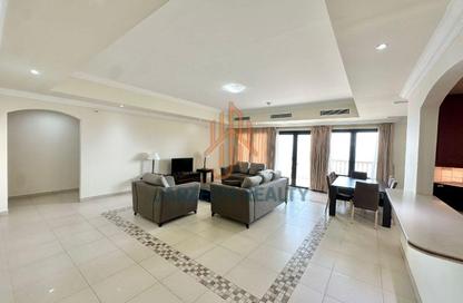 Apartment - 3 Bedrooms - 3 Bathrooms for rent in West Porto Drive - Porto Arabia - The Pearl Island - Doha Apartment - 3 Bedrooms - 3 Bathrooms for rent in West Porto Drive - Porto Arabia - The Pearl Island - Doha