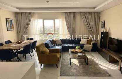 Apartment - 2 Bedrooms - 3 Bathrooms for rent in Artan Residence Apartments Fox Hills 150 - Fox Hills - Lusail