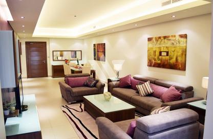 Apartment - 2 Bedrooms - 3 Bathrooms for rent in Umm Ghwailina Comm - Umm Ghuwalina - Umm Ghuwailina - Doha