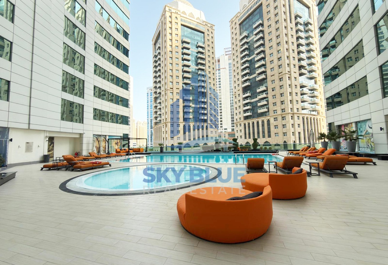 Modern 3 BHk Duplex in Westbay with maid Room