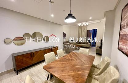 Apartment - 2 Bedrooms - 3 Bathrooms for rent in Lusail Residence - Marina District - Lusail
