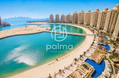 Apartment - 1 Bathroom for rent in Viva East - Viva Bahriyah - The Pearl Island - Doha