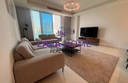 Apartment - 1 Bedroom - 2 Bathrooms for rent in Crystal Residence - Gewan Island - The Pearl Island - Doha Apartment - 1 Bedroom - 2 Bathrooms for rent in Crystal Residence - Gewan Island - The Pearl Island - Doha