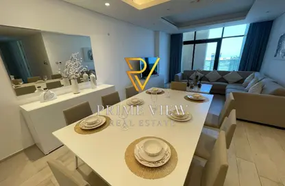 شقة - 3 غرف نوم - 3 حمامات للايجار في لوسيل ريسيدينس - منطقة المارينا - الوسيل