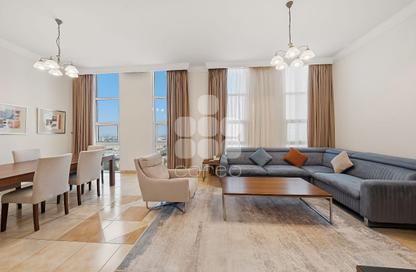 Apartment - 2 - 3 for rent in West Bay Tower - West Bay - West Bay - Doha
