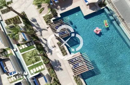 Apartment - 2 Bedrooms - 3 Bathrooms for rent in Abraj Bay - Abraj Quartiers - The Pearl Island - Doha