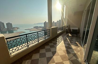 Penthouse - 7 Bedrooms - 7+ Bathrooms for rent in Viva East - Viva Bahriyah - The Pearl Island - Doha